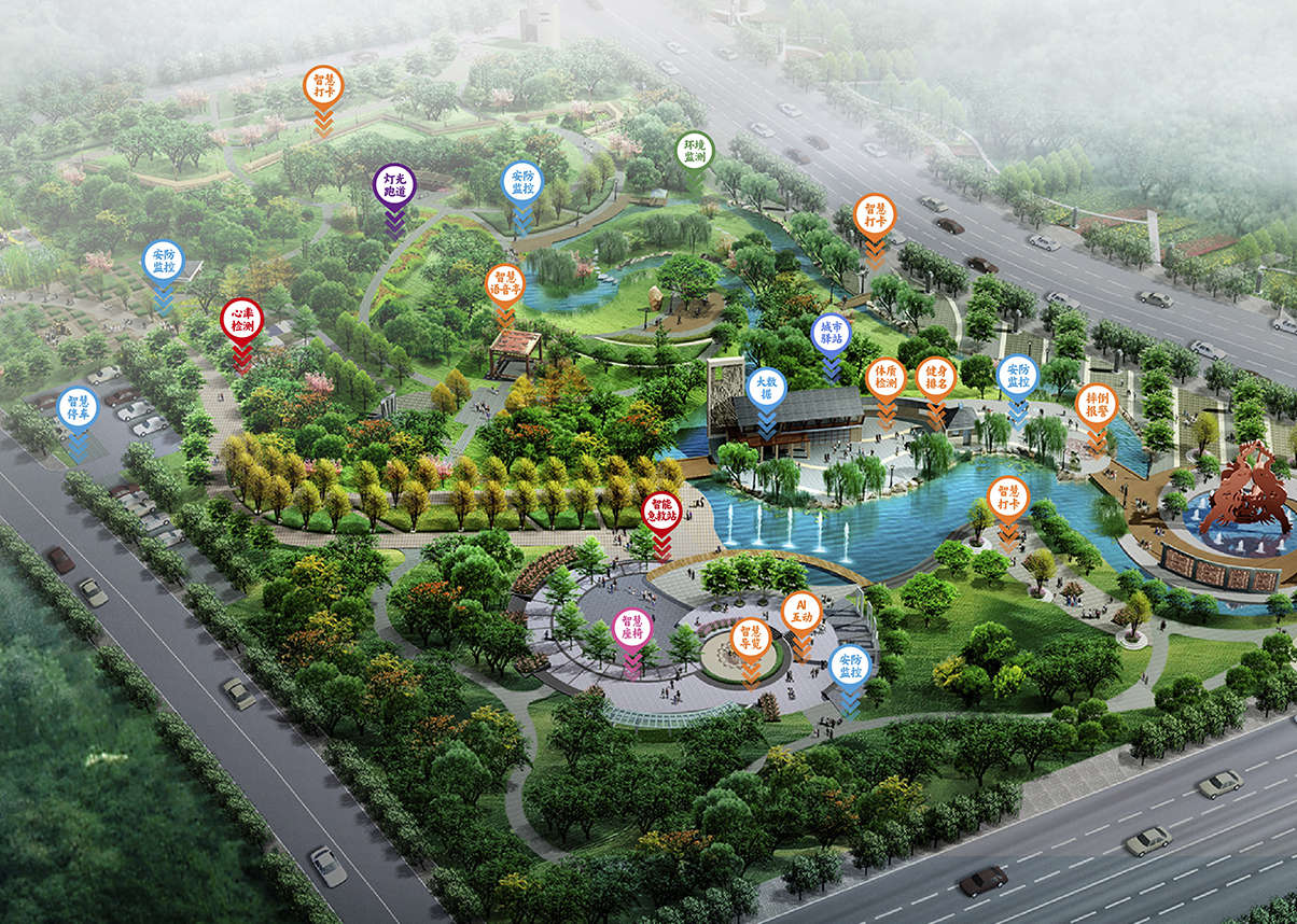 九游科技智慧公园